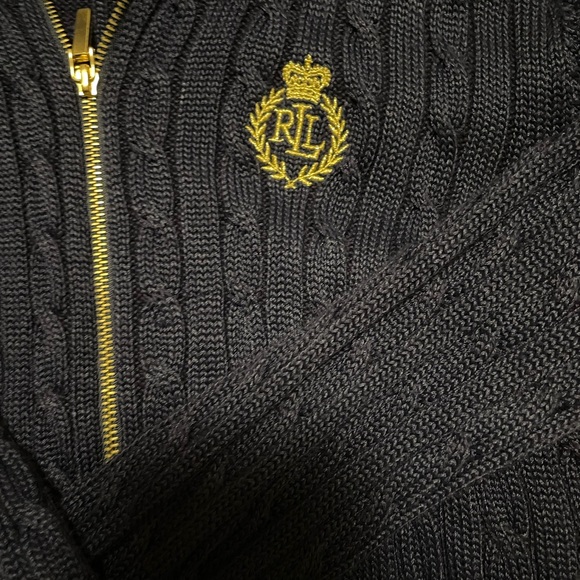 Ralph Lauren Zip-up Sweater - Picture 2 of 4